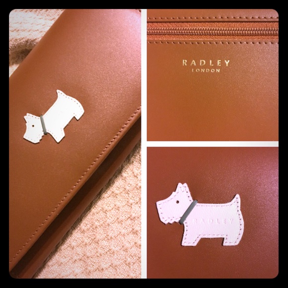 RADLEY LONDON Handbags - Radley London brown leather wallet beautiful NWT